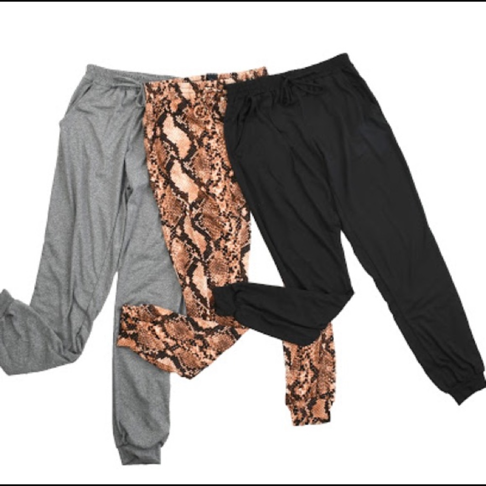 3 pack very soft joggers pants
